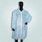 Nonwoven lab coat with buttons (MSF-PPLC)