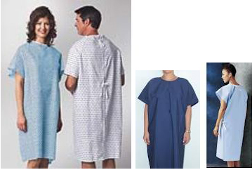 Nonwoven patient gown (MSF-NWPG)