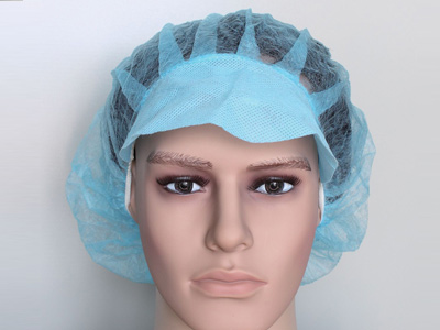 Nonwoven Snood Cap